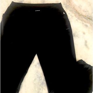 Cherokee INFINITY black jogger scrub bottoms size Large NICE